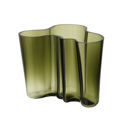Vaza 160 mm samanų žalia | moss green