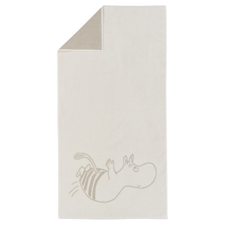 Vonios rankšluostis 70x140 cm Muminukas baltas | Moomintroll white